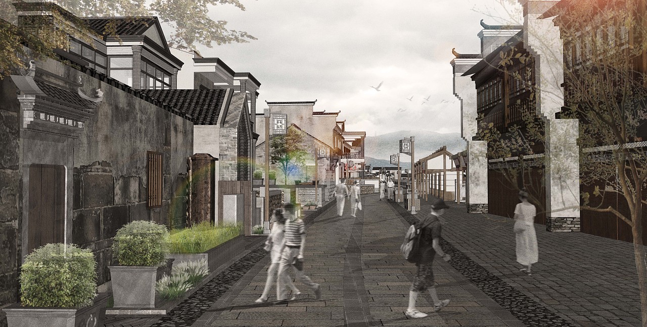 老街区改造（图ZMjc0Njk5OTY0） - 景观设计 - 站酷设计师南京独立设计风声原创素材 - 站酷ZCOOL