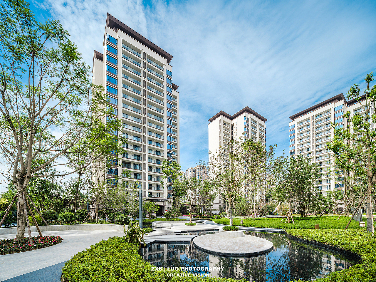 景观摄影 成都彭州置信丽都府二期