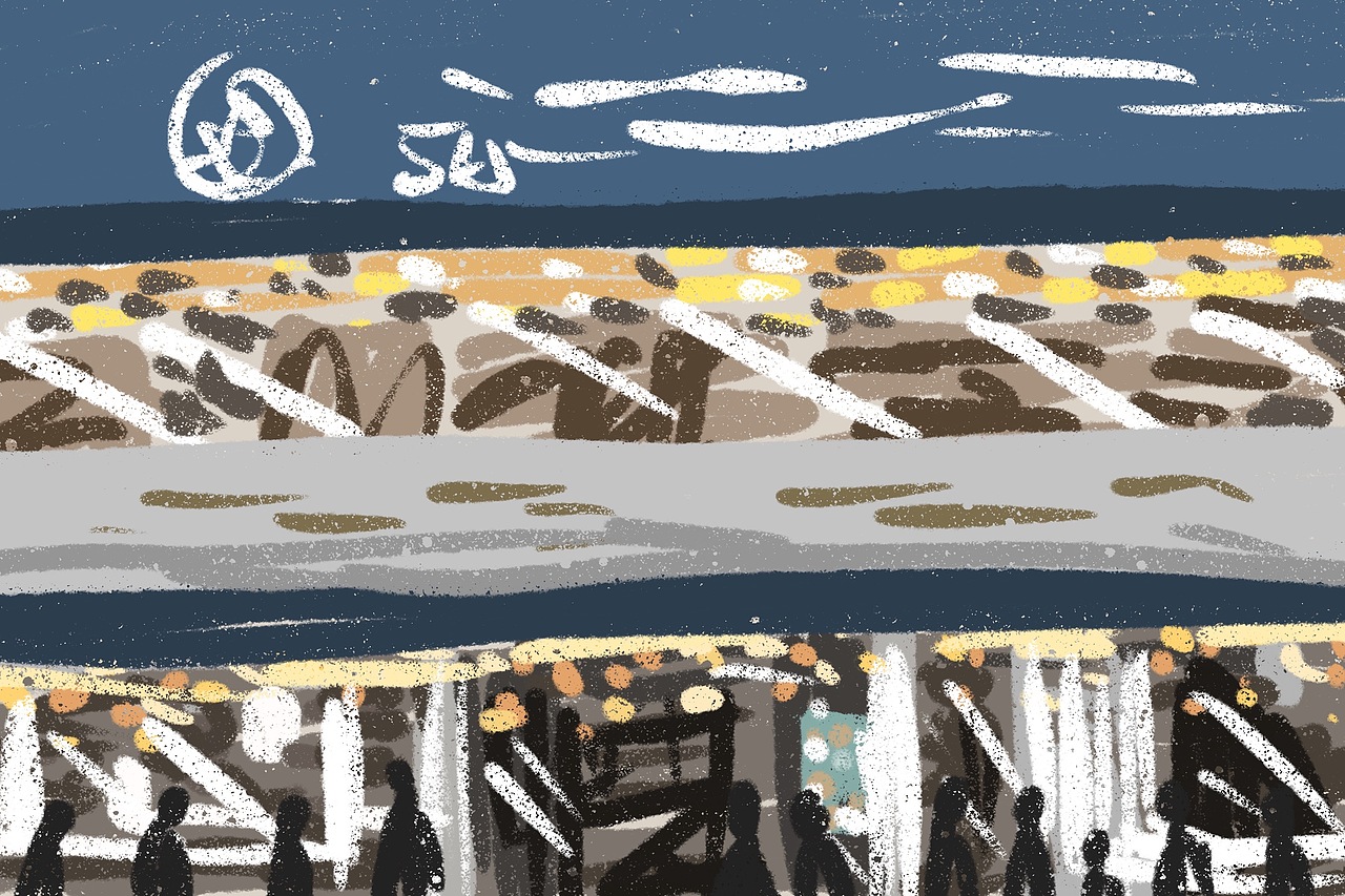 插画--上海2日游记