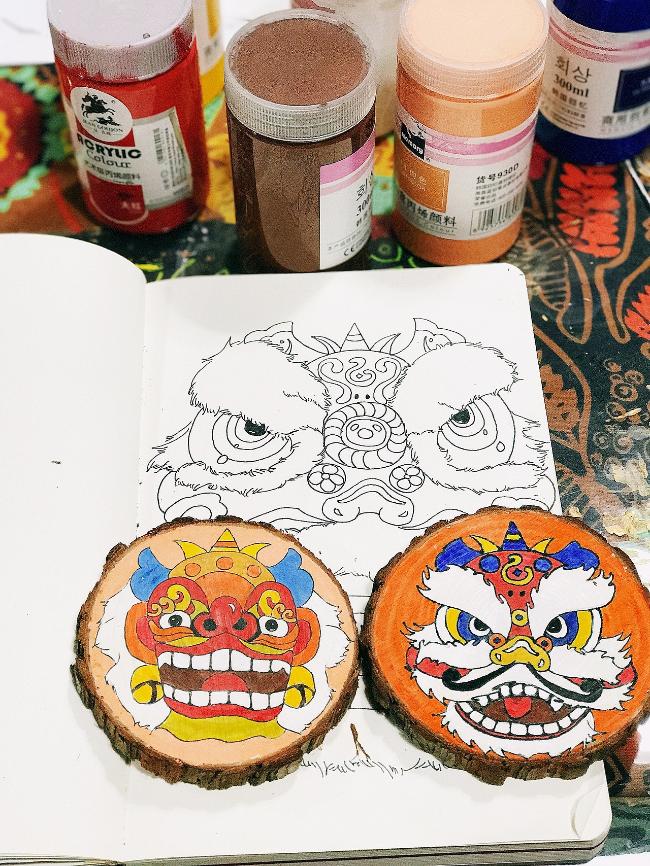 木头画（图ZOTU5OTcyNTY=） - 其他手工艺 - 站酷设计师王鑫岳原创素材 - 站酷ZCOOL