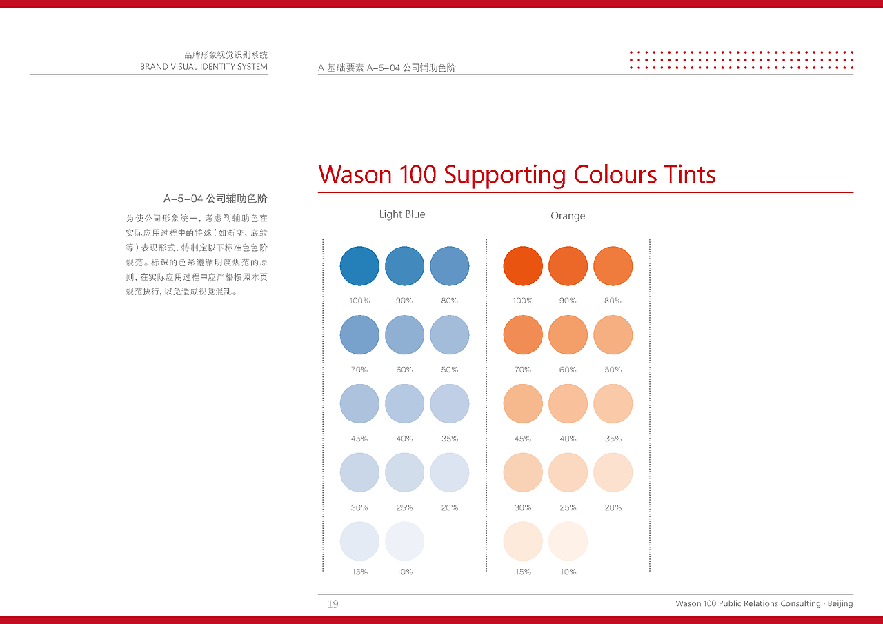 华升百代公关顾问有限公司VIS视觉识别系统
