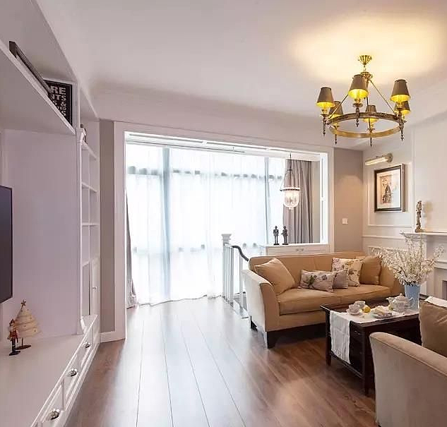 保利叶语清新美式美式软装案例