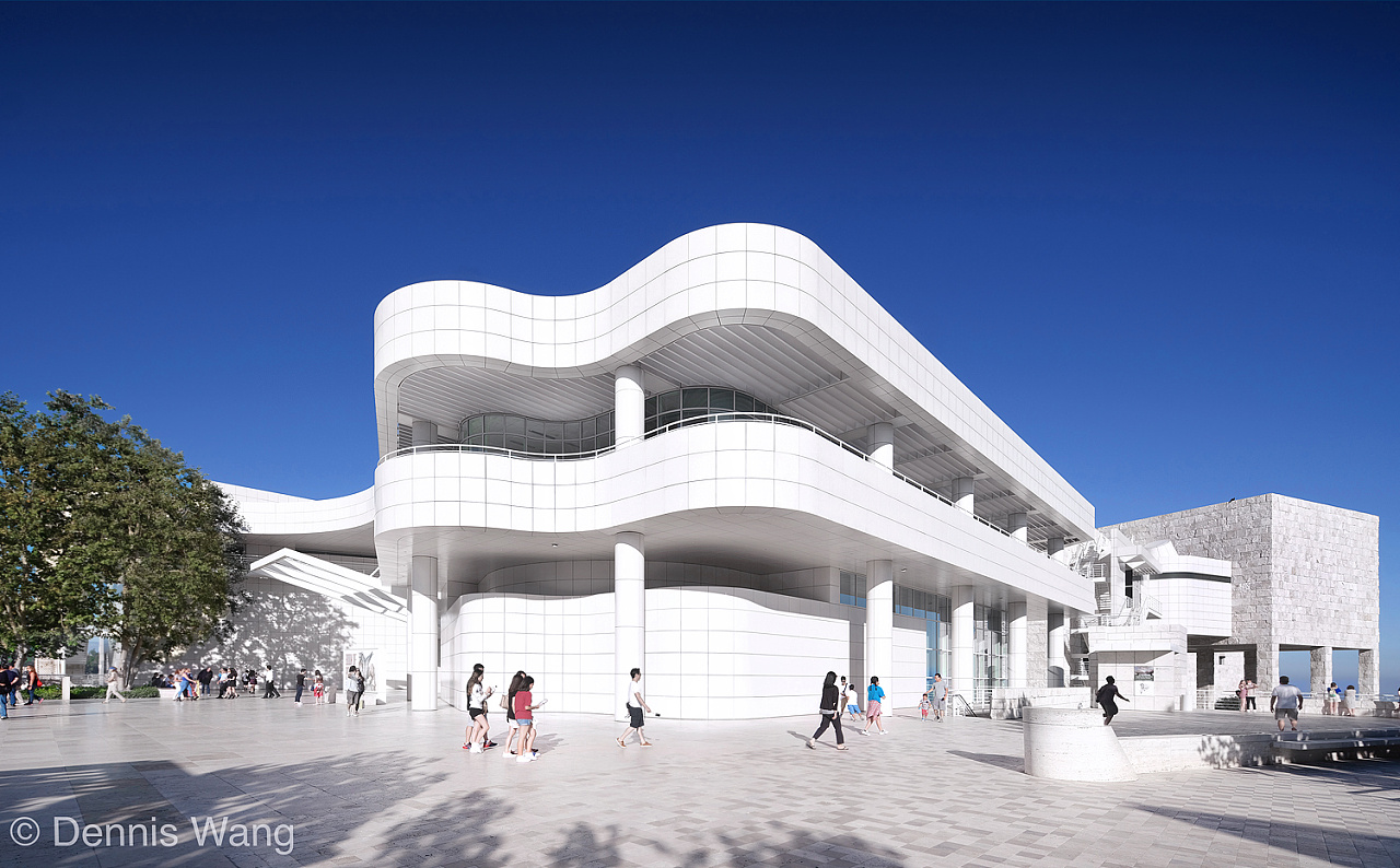 洛杉矶盖蒂中心The Getty center,Richard Meier|摄影|环境/建筑摄影|DennisWang10 - 原创作品 ...