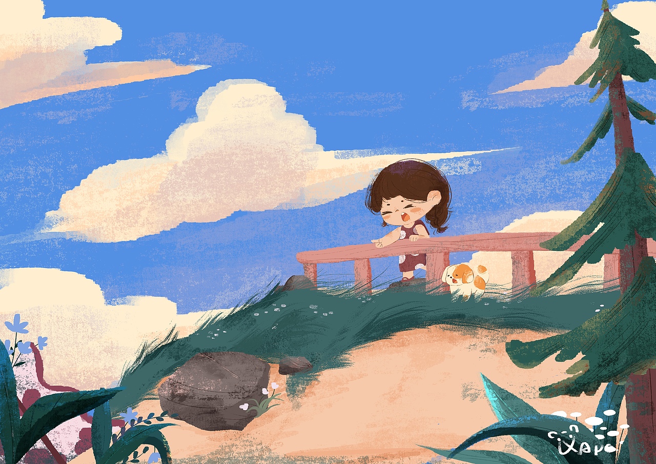 儿童插画|小小的汤圆（图ZMjk1MjgxNTg0） - 儿童插画 - 站酷设计师熊阿怕原创素材 - 站酷ZCOOL