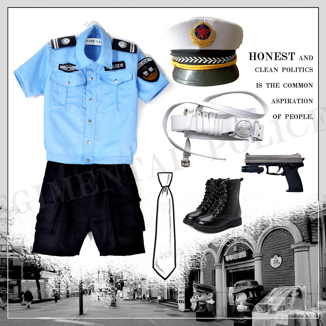 4岁小特警牺牲全过程