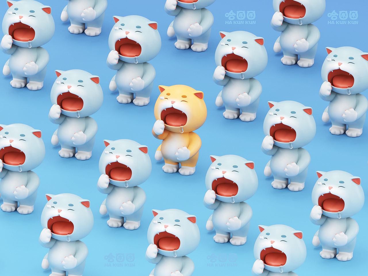 原创IP形象设计——哈困困