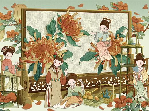 红楼梦 | 菊花诗