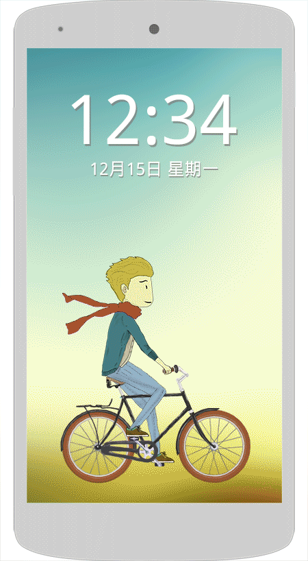 永不停歇的骑车小人#最美#（图ZMjI5NTk1NDA=） - 主题/皮肤 - 站酷设计师流丫梦原创素材 - 站酷ZCOOL