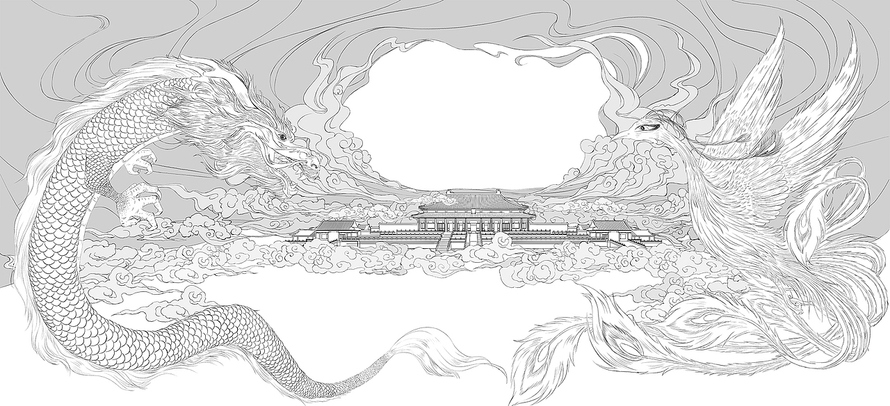 故宫 x 腾讯《古画会唱歌》前期项目竞标稿（图ZMTMyODkzOTky） - 商业插画 - 站酷设计师苏瑾年原创素材 - 站酷ZCOOL
