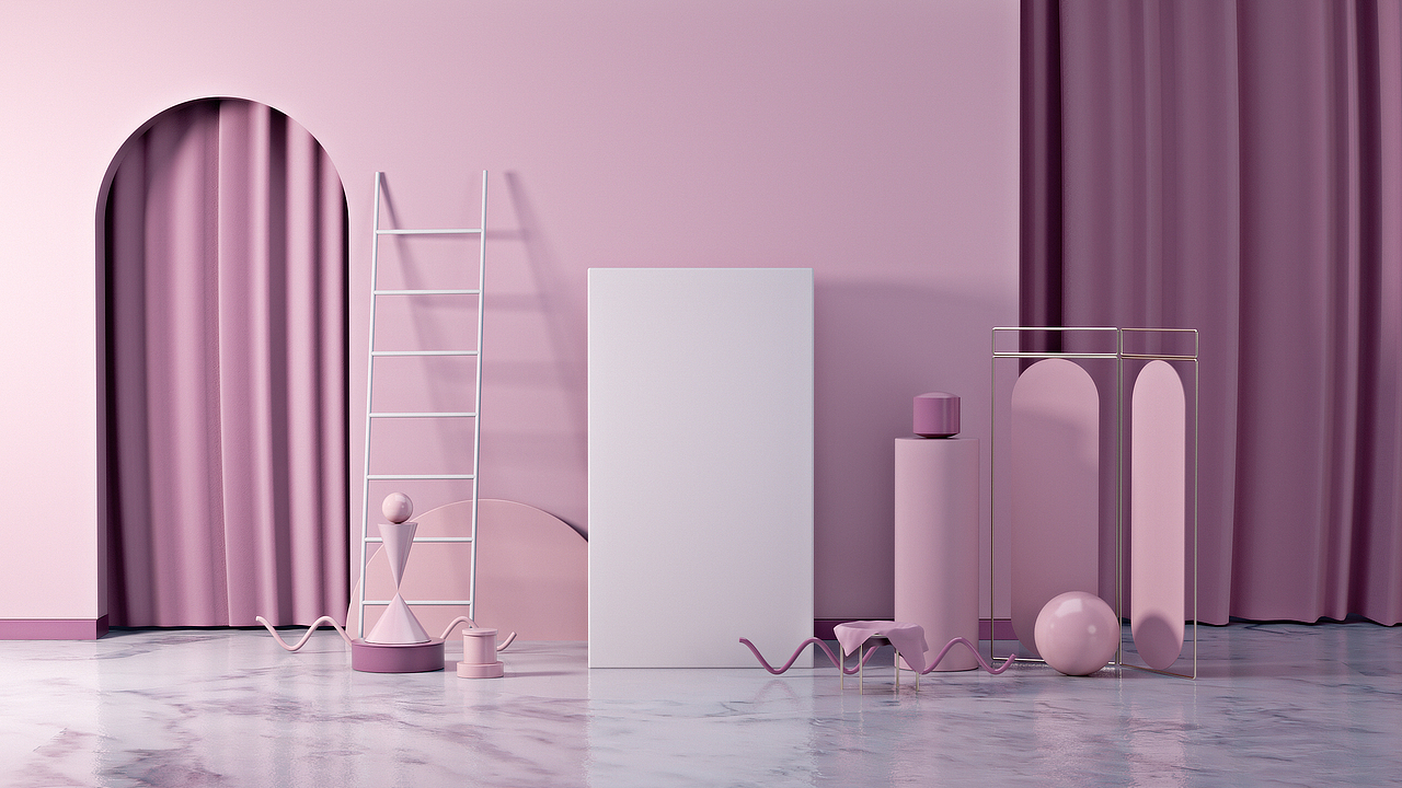 C4D作品-----《山腰》（图ZMTUyODk5Njc2） - 场景 - 站酷设计师秋水望长天原创素材 - 站酷ZCOOL