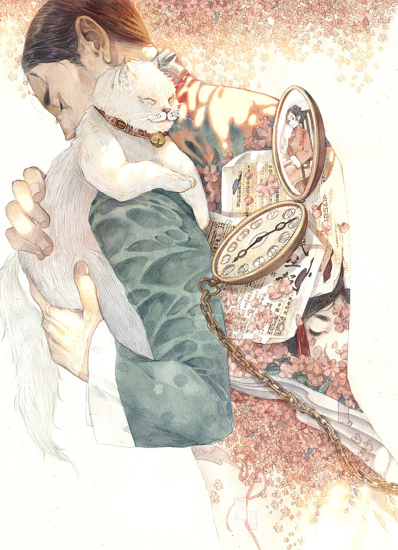 小说《时间海3》连载插图（图ZMjU1MDY1MzIw） - 商业插画 - 站酷设计师九千坊原创素材 - 站酷ZCOOL