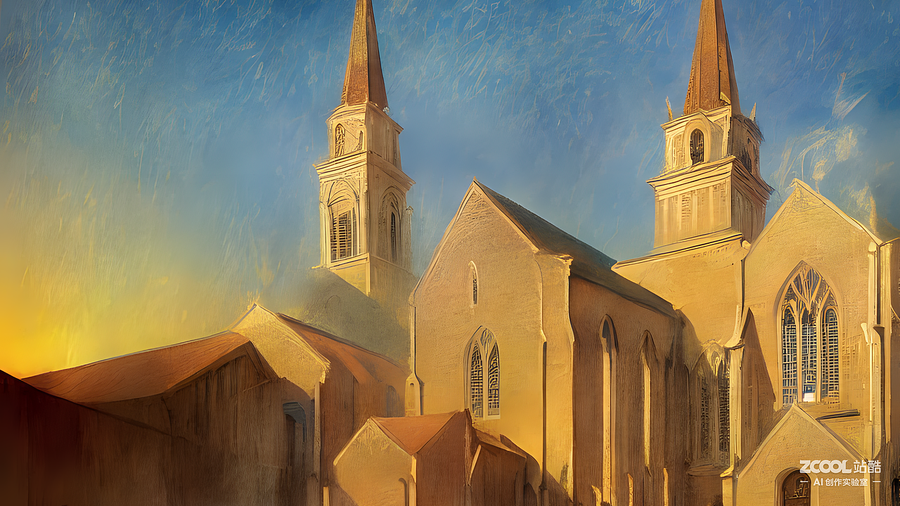 #AI创作实验室#小镇（图ZMzI0MzU4NjI4） - AI作品 - 站酷设计师风悠子原创素材 - 站酷ZCOOL