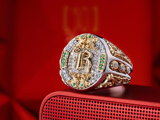 珠宝首饰-字母满钻