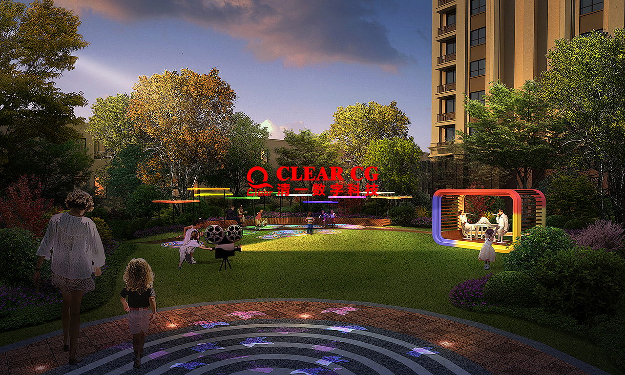 景观表现（图ZMTA5MjgwMjAw） - 景观设计 - 站酷设计师清一数字科技原创素材 - 站酷ZCOOL