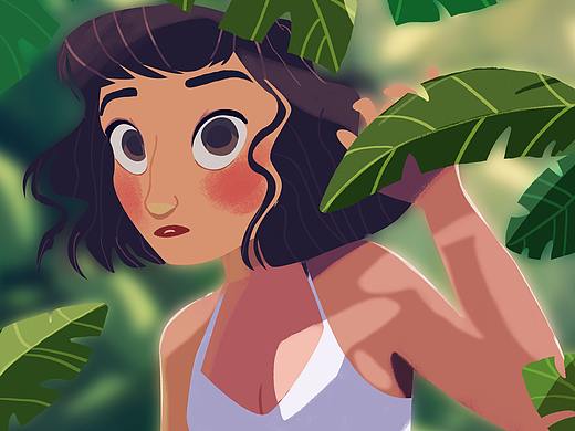 插画临摹（个人主页-ZNDk4OTUyNTY=） - 创作习作 - 站酷设计师一只梓柒染原创素材 - 站酷ZCOOL