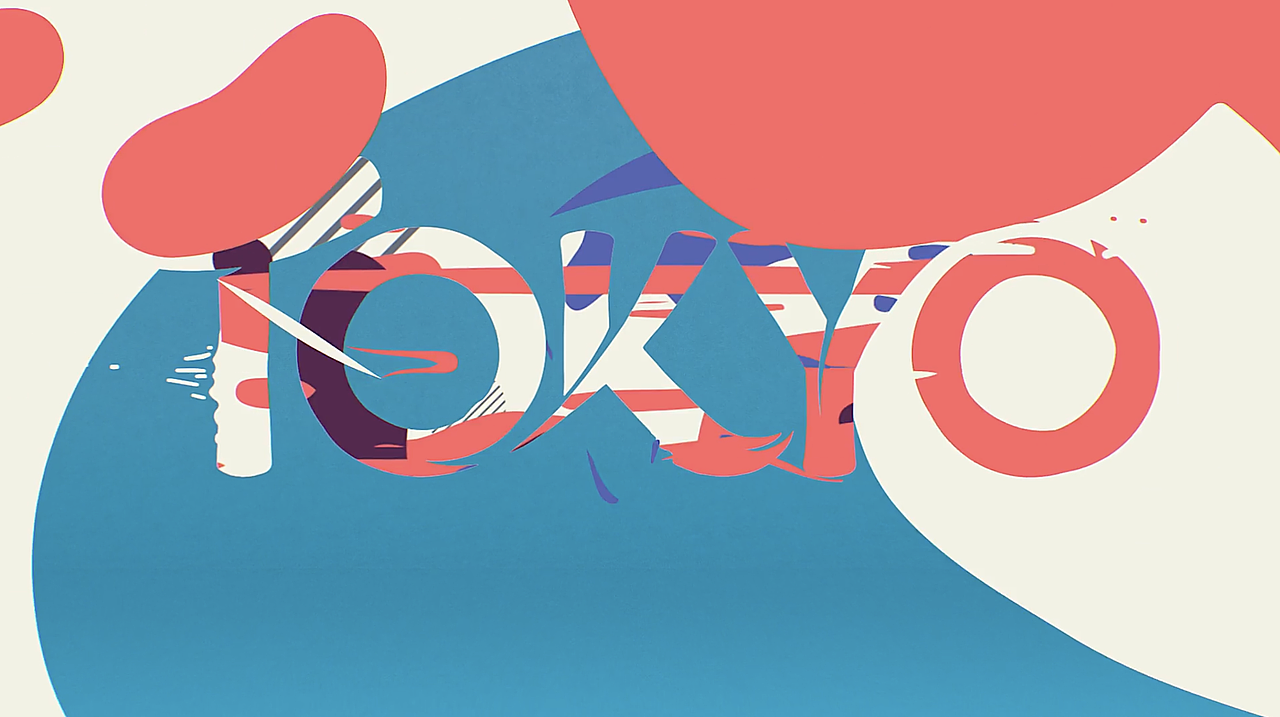 东京奥运 美国NBC电视台 台标动画