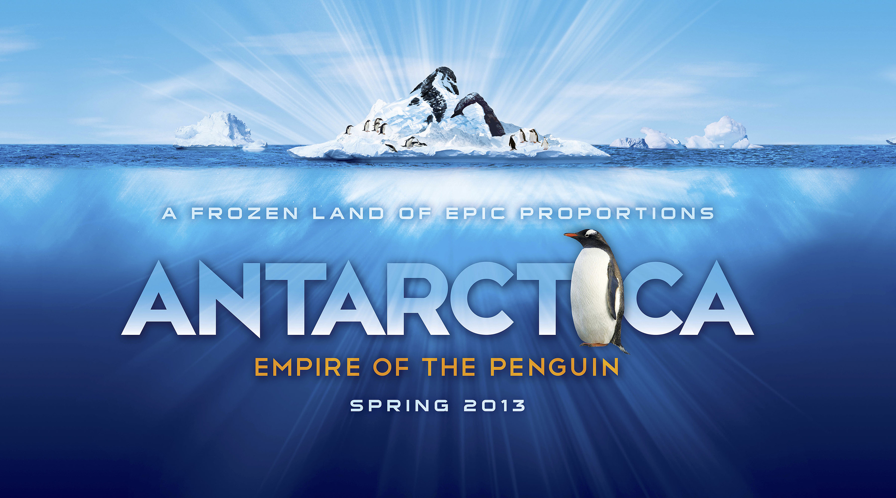 美国海洋世界antarctic主视觉