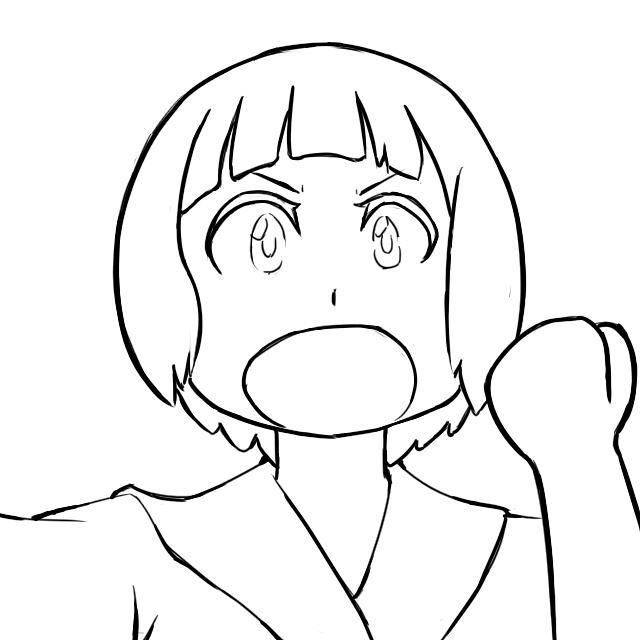 【板绘】斩服少女 真子|插画|创作习作|wheeloffate_原创作品-站酷