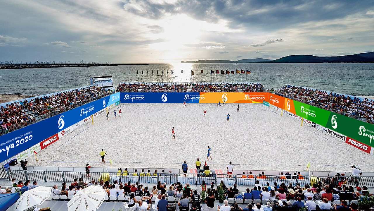 亚洲奥林匹克沙滩运动会(三亚亚沙会)视觉设计方案