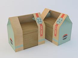 作品 | 吐司袋面包袋型护肤品礼盒