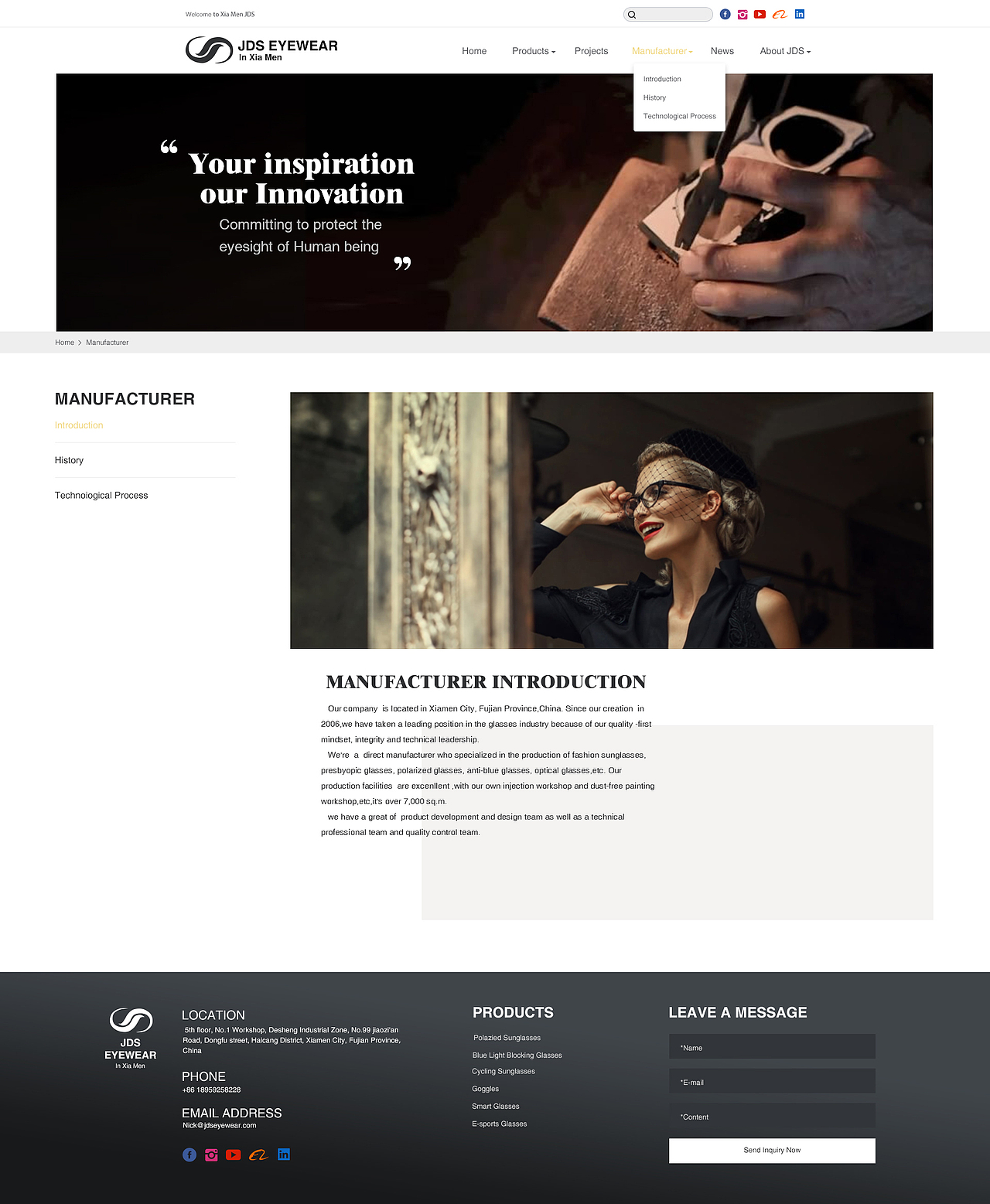 眼镜外贸网站（图ZMjc1ODUwNzIw） - 门户网站 - 站酷设计师飞鸽子原创素材 - 站酷ZCOOL