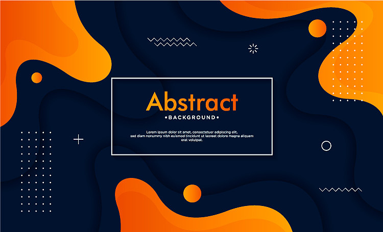 科技产品发布会展览渐变流体主视觉KV背景AI海报设计