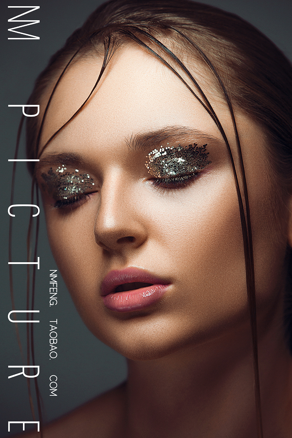 妆面造型中性灰修图练习