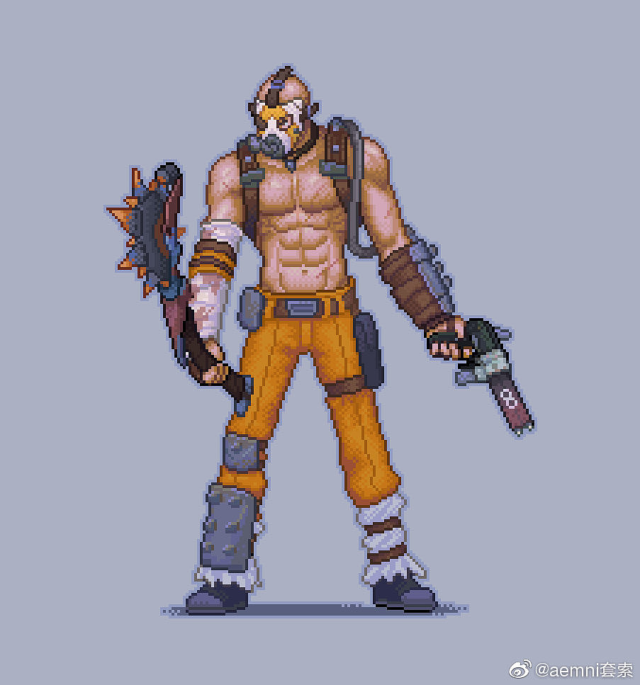 无主之地像素人物