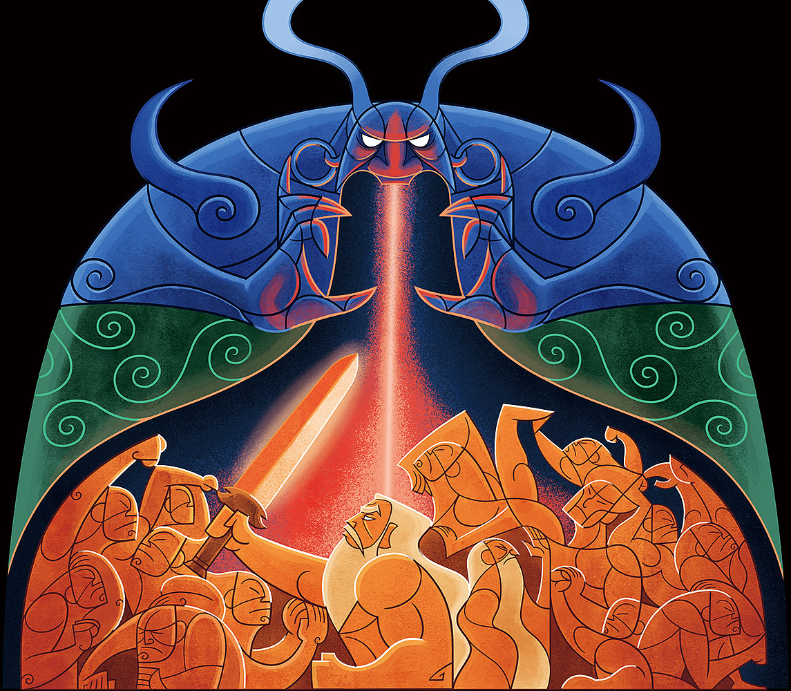 绘本《黄帝战蚩尤》