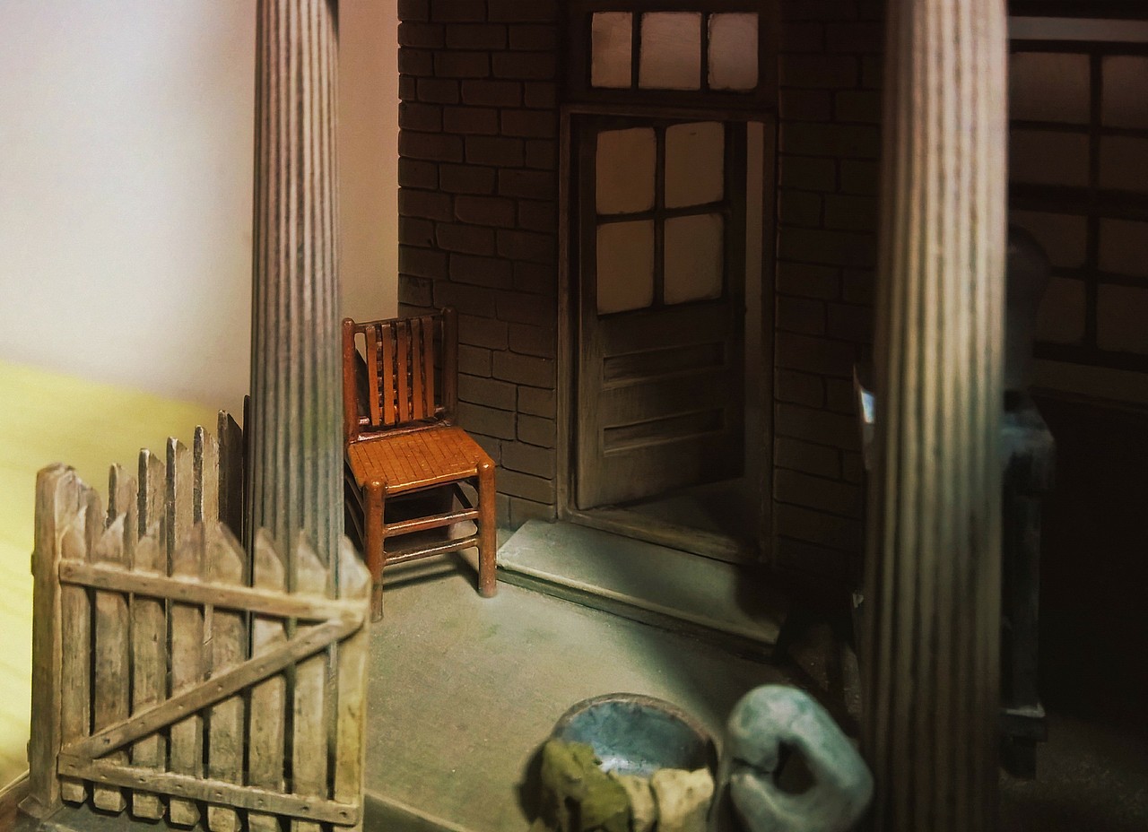 微缩模型——Rear Window by Hitchcock（图ZMTAxMTI0MjMy） - 手办/模玩 - 站酷设计师die_Luft原创素材 - 站酷ZCOOL