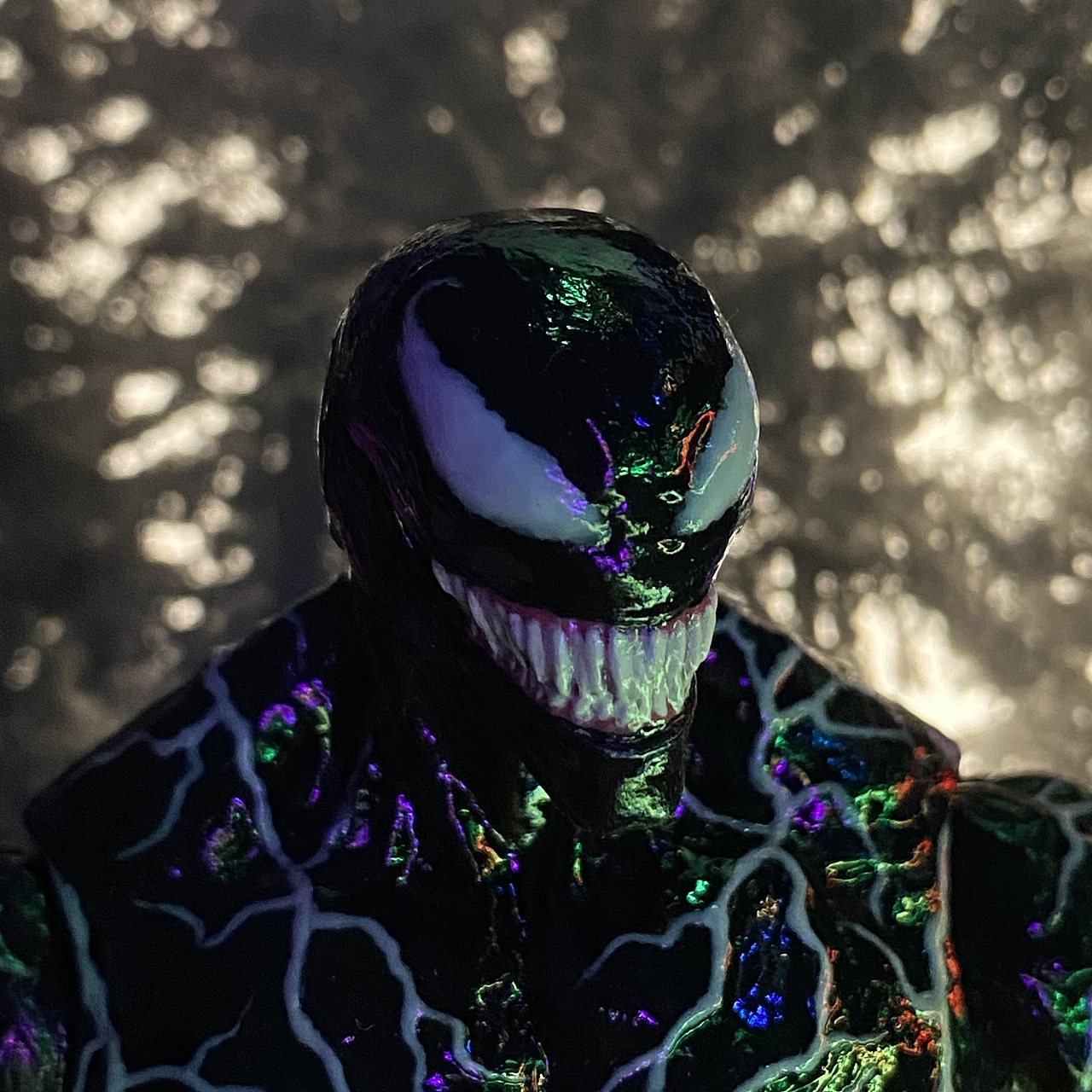 孩之宝毒液重涂 venom毒液模型手办