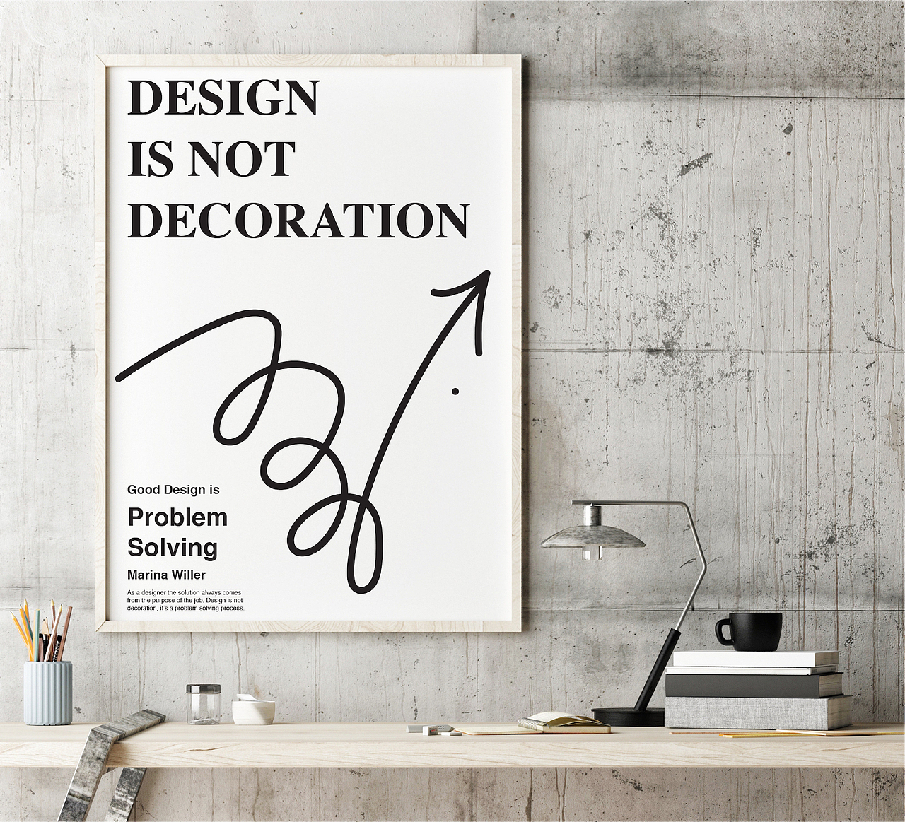 《设计不是装饰》 系列海报设计