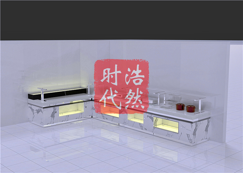取餐台设备定制 明档自助餐台清单出品