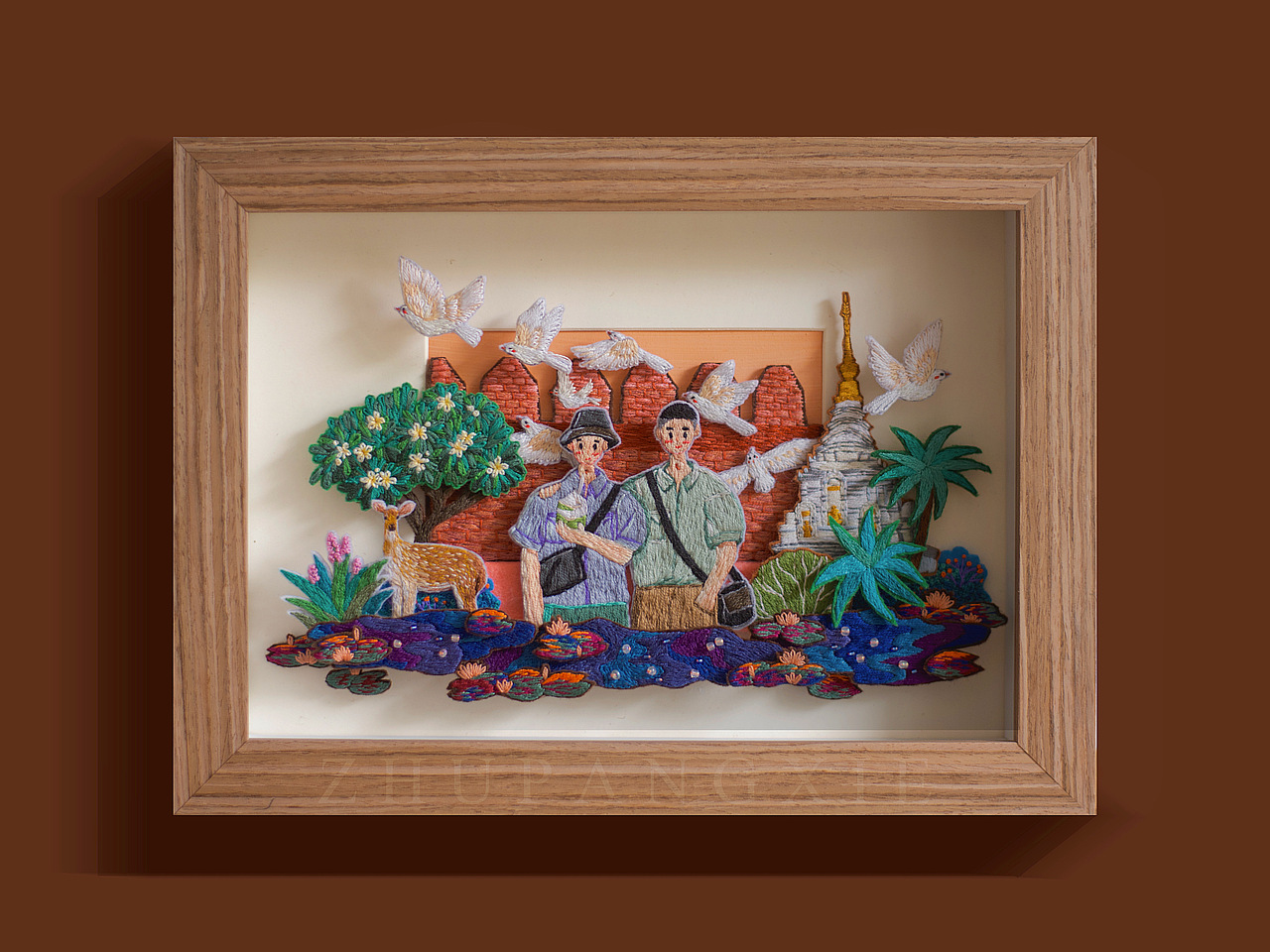 藏在針線(xiàn)里的故事（圖ZMjM4MTgyNjg0） - 其他手工藝 - 站酷設(shè)計(jì)師朱螃蟹原創(chuàng)素材 - 站酷ZCOOL