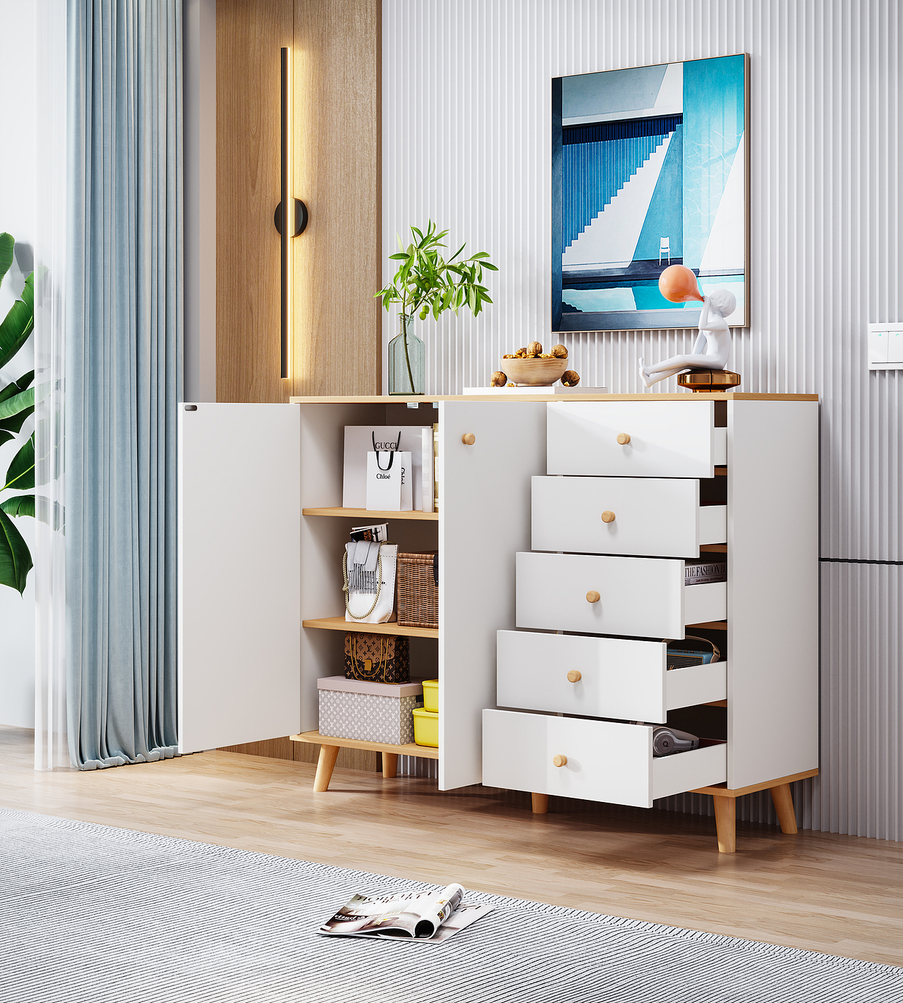 零散的电商家具效果图