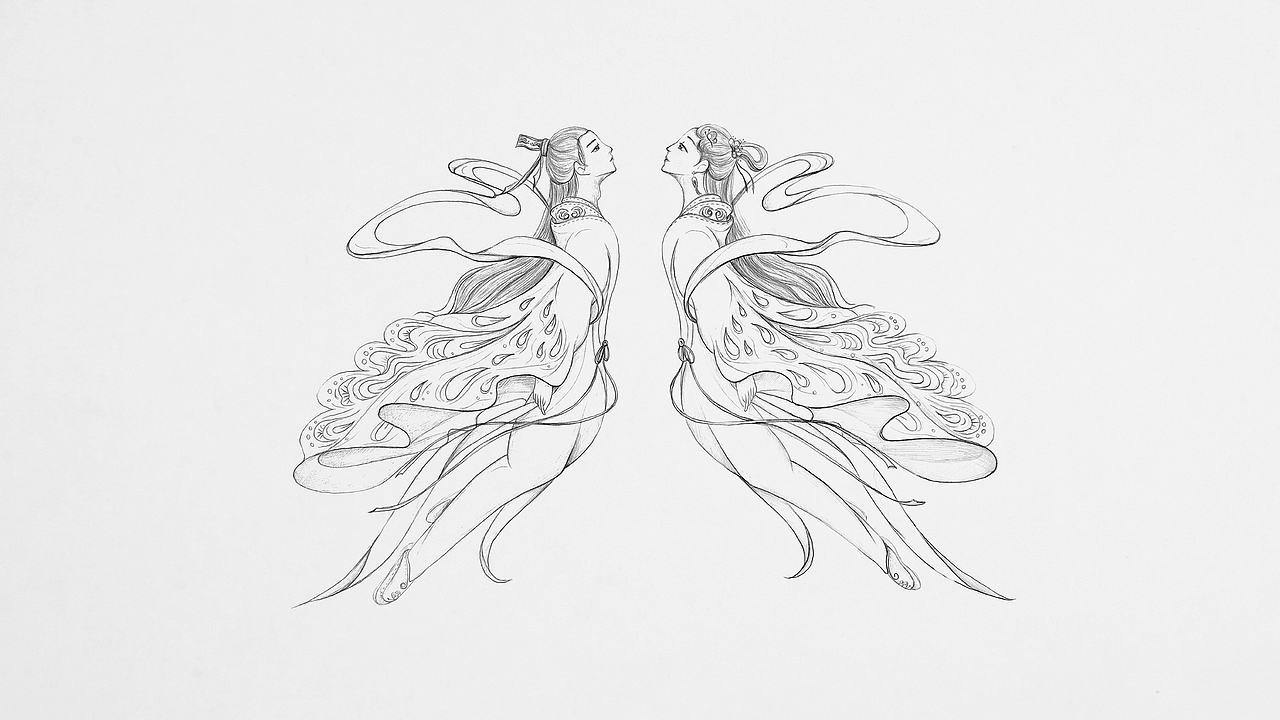 梁祝爱情文创小酒