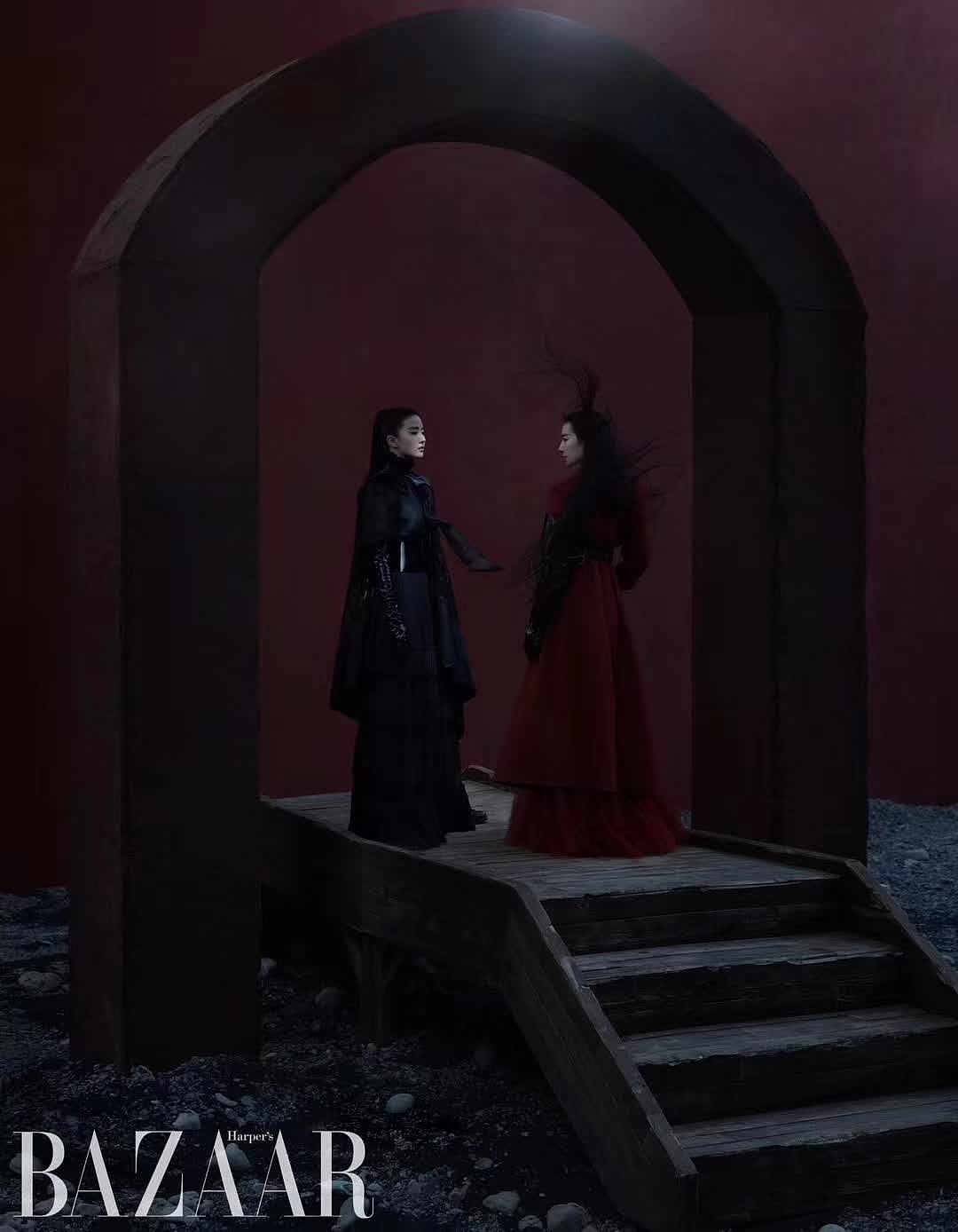 杂志摄影后期修图~刘亦菲