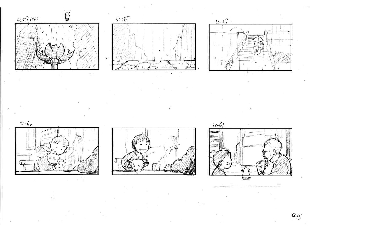 纪录片《澳门之魂》分镜