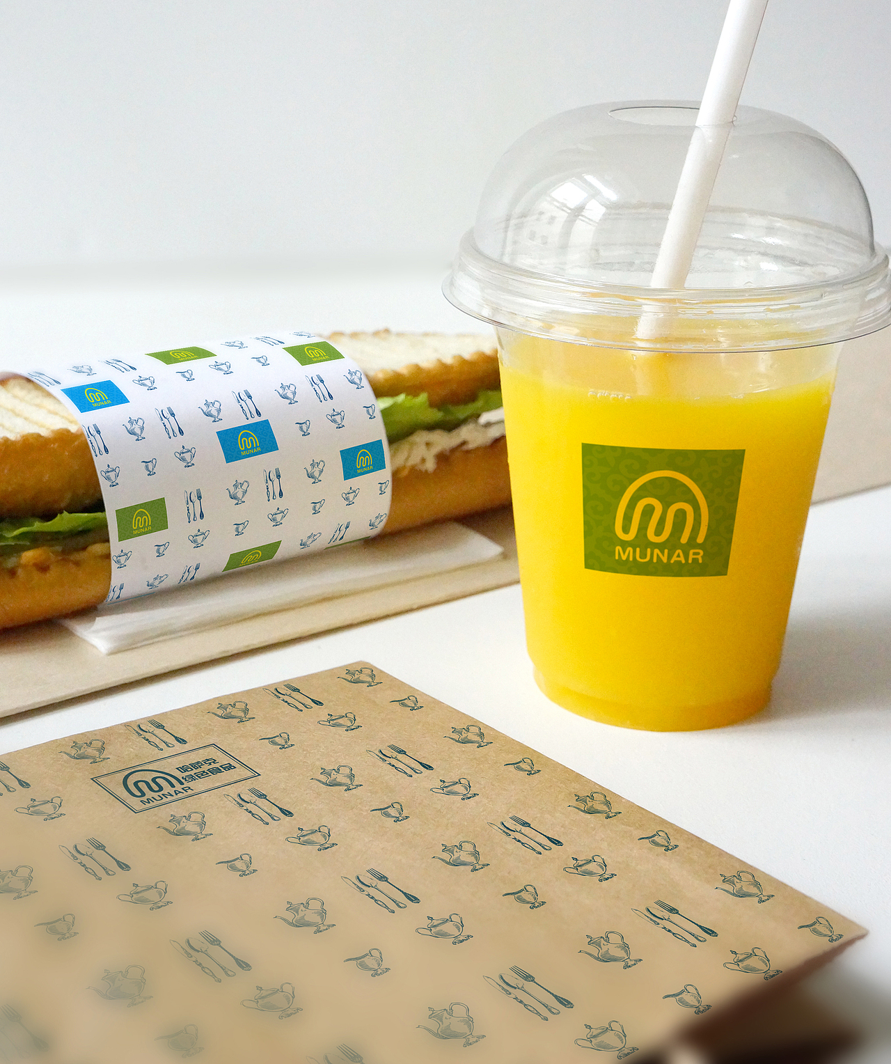 特色食品店也有快餐,