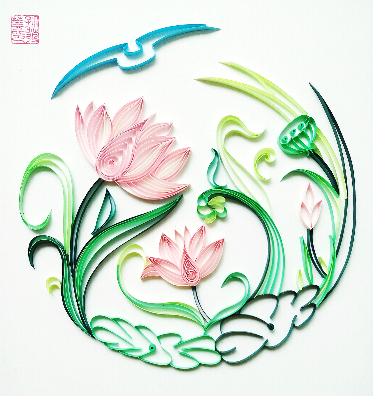衍纸（图ZMTIyMzM5NDA4） - 工艺品设计 - 站酷设计师磨心jl原创素材 - 站酷ZCOOL