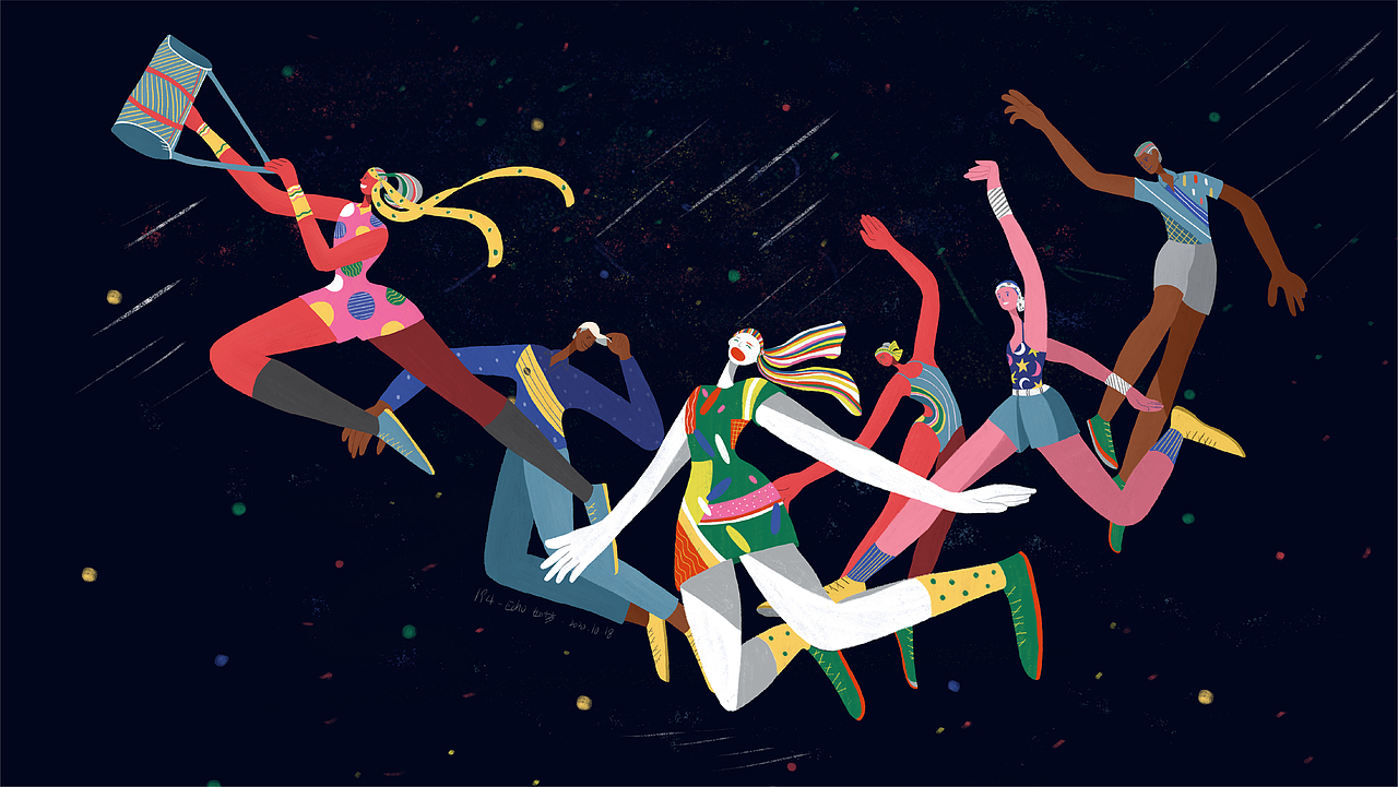 插画作品集（图ZMjk1OTkwMjY4） - 商业插画 - 站酷设计师Echo如梦原创素材 - 站酷ZCOOL