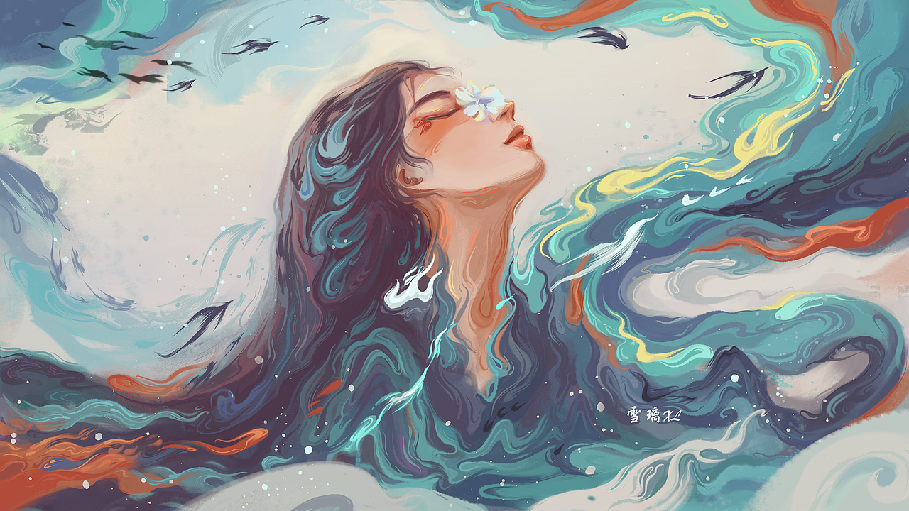 接纳（图ZMjY4MzM5Njgw） - 创作习作 - 站酷设计师雪璃XL原创素材 - 站酷ZCOOL