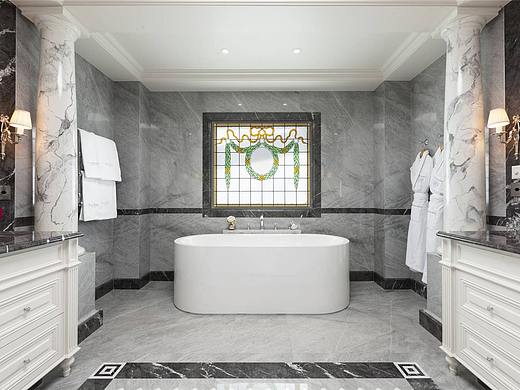 煙火與詩(shī)意共棲，現(xiàn)代與古典相融，這份浴室設(shè)計(jì)的滿分答卷！（個(gè)人主頁(yè)-ZMTExOTU4OA==） - 空間 - 站酷設(shè)計(jì)師易美居原創(chuàng)素材 - 站酷ZCOOL