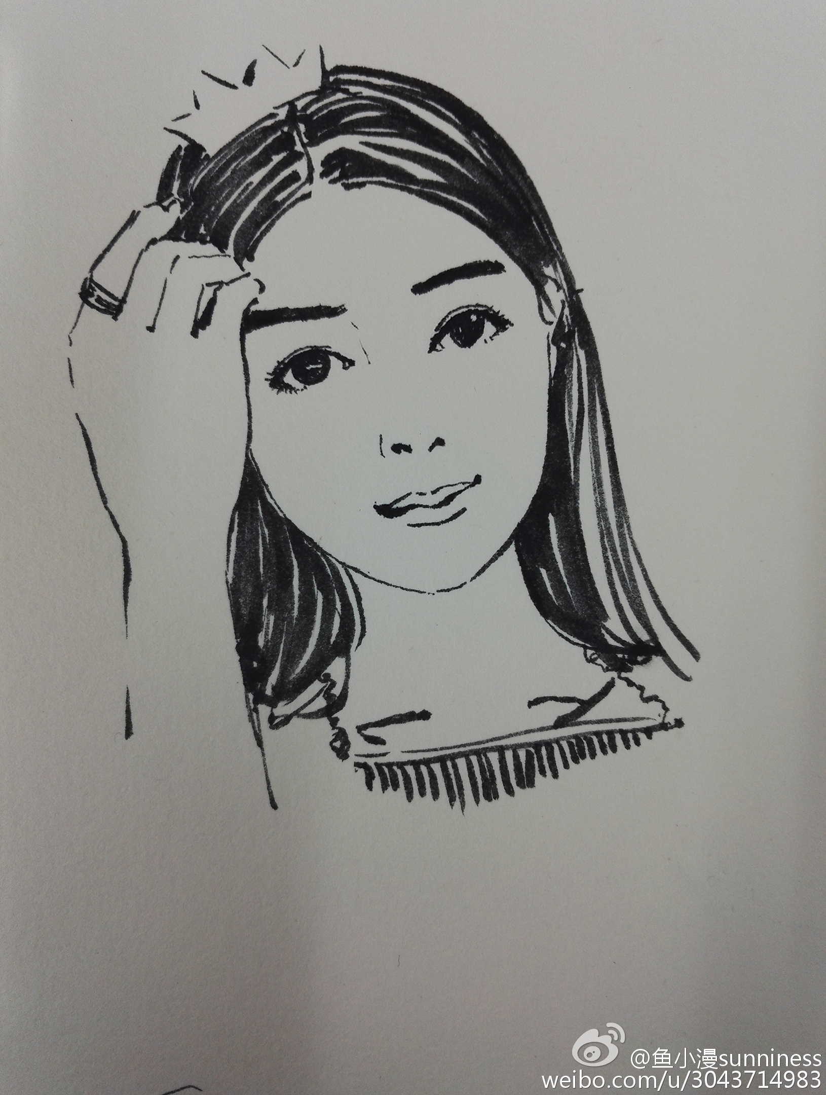 肖像速写——欢乐颂