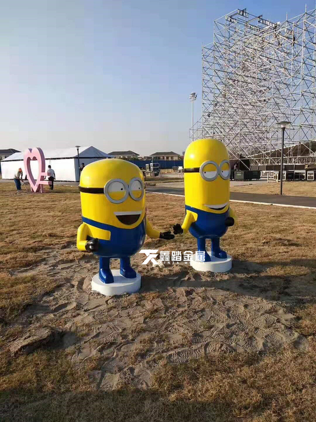 卡通人物不锈钢雕塑广场创意景观小品雕塑仿真人物雕塑