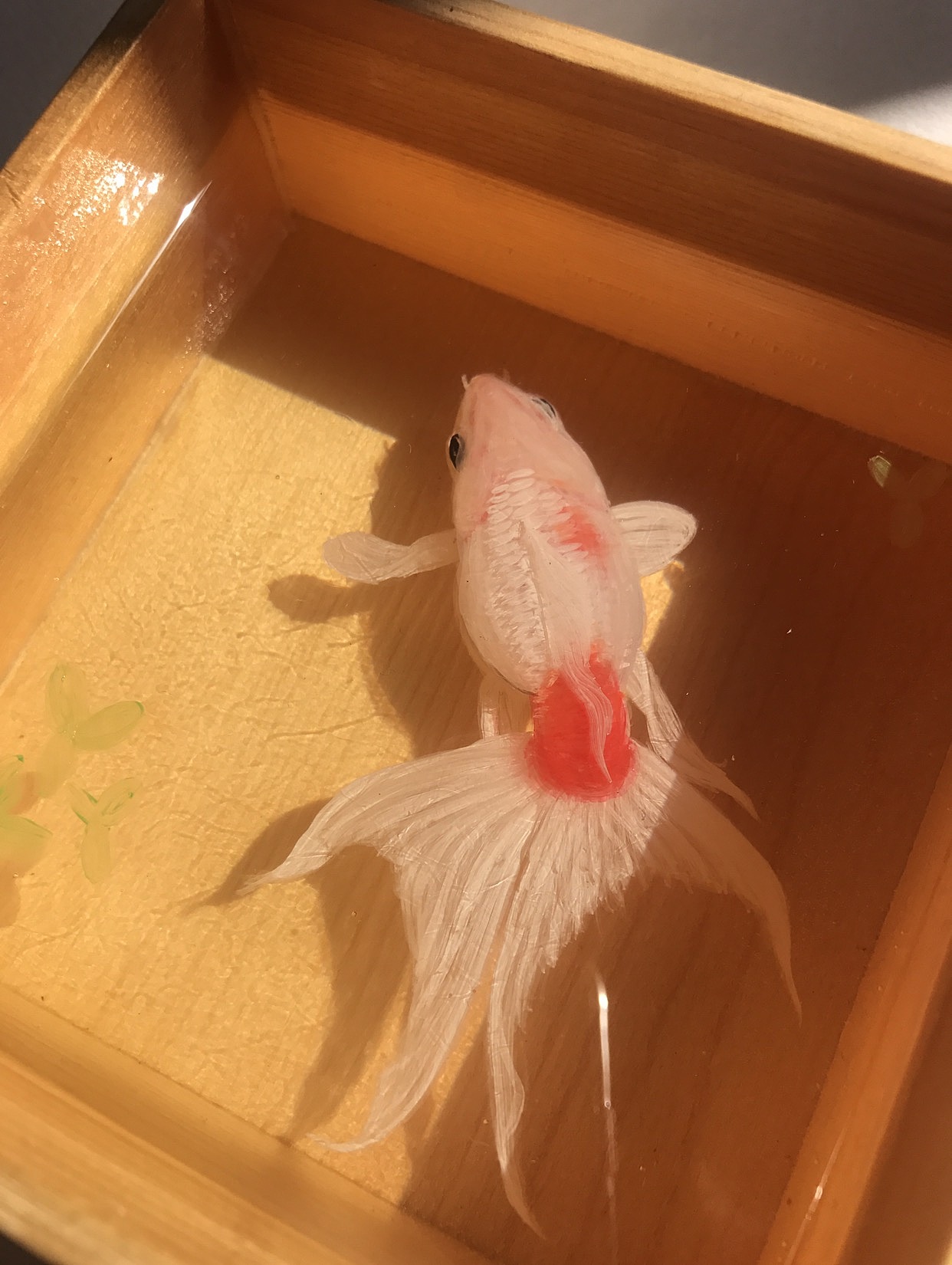 树脂画树脂金鱼