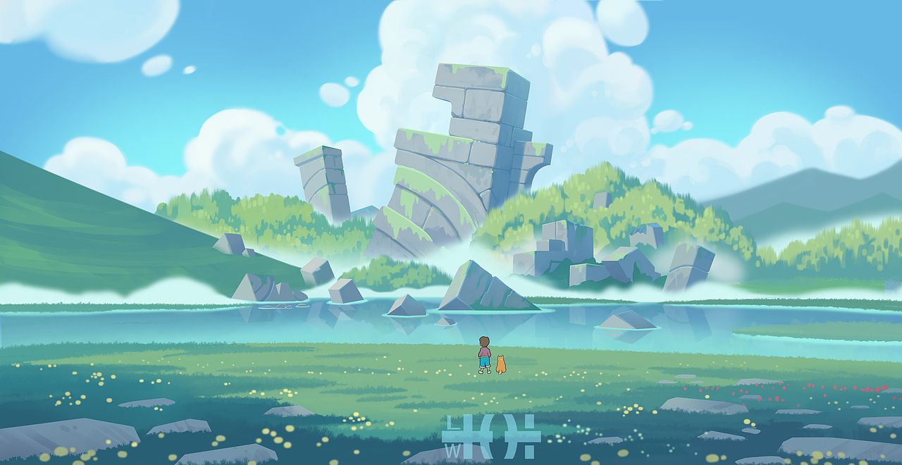 遗迹场景（图ZMjg3MTg3MDMy） - 概念设定 - 站酷设计师我们都是皓然原创素材 - 站酷ZCOOL