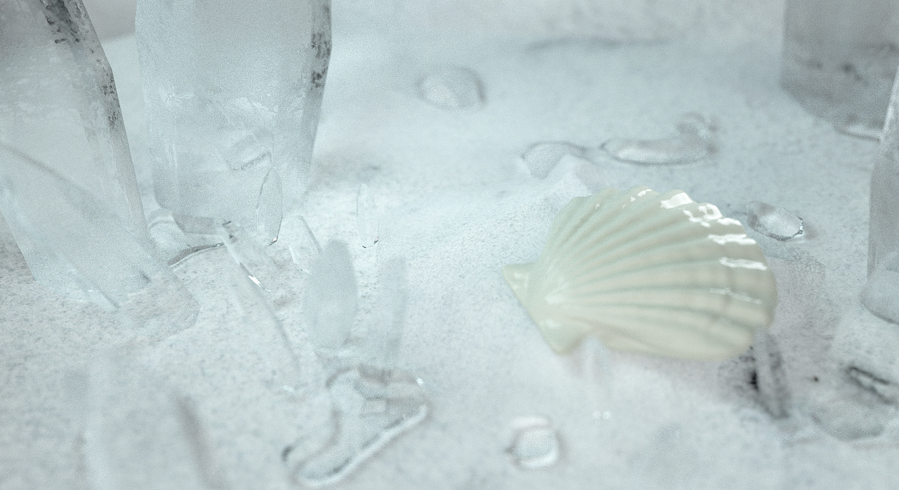 C4D#冰块融化动画