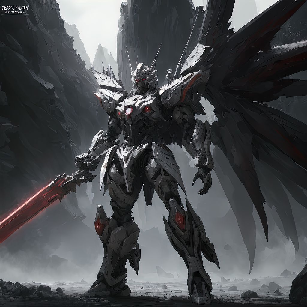 SD(Stable Diffusion)作品:末日机甲