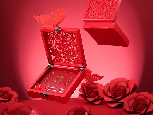 蝶恋花 | 结婚证收藏盒主题系列拍摄分享✖ 喜尚摄影